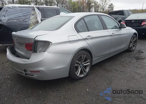 2017 BMW 330I xDrive из США, поврежденный, VIN WBA8D9G58HNU60340